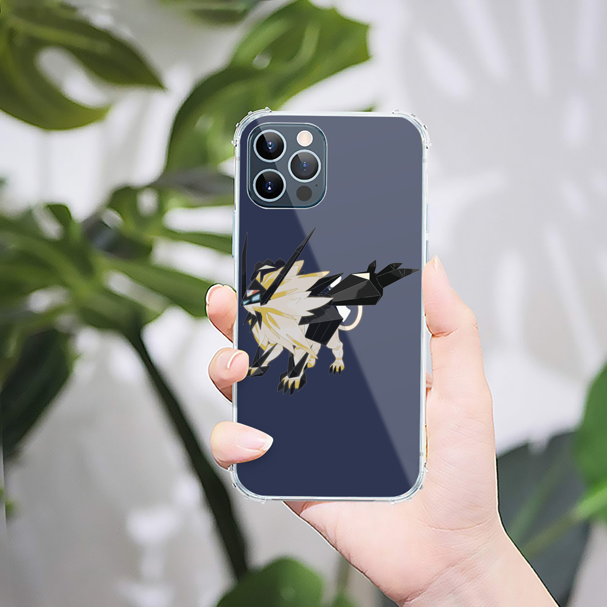 （画像用） ポケットモンスター Pokémon 【iPhone 12シリーズ対応】透明スマホケース（クリアソフトケース）